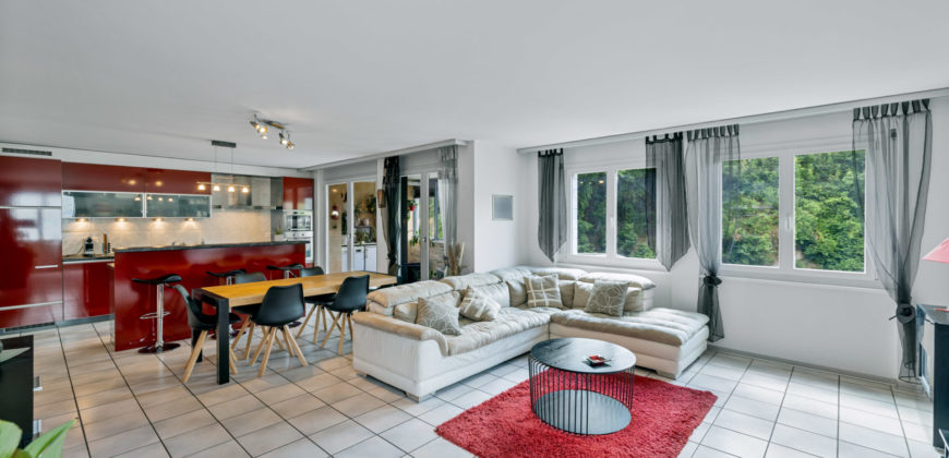 Spacieux appartement 4 pièces 1/2 de 113 m2 avec superbe loggia