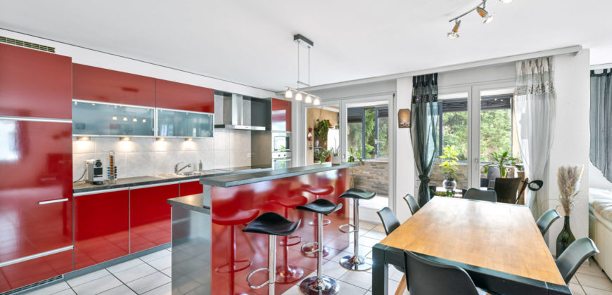 Spacieux appartement 4 pièces 1/2 de 113 m2 avec superbe loggia