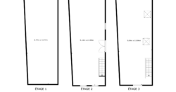 Corps de Ferme avec 3 appartements 2 granges et 3 garages fermés