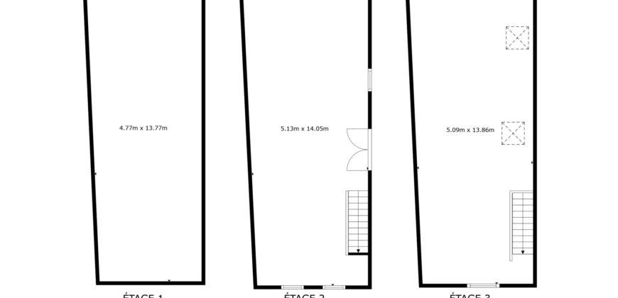 Corps de Ferme avec 3 appartements 2 granges et 3 garages fermés