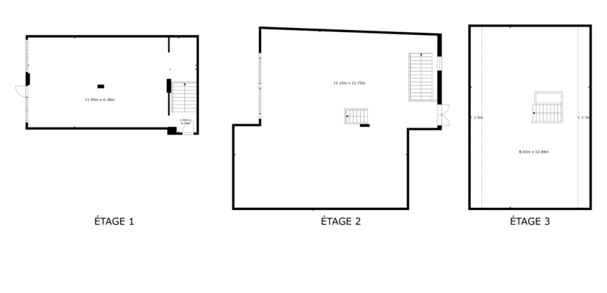 Corps de Ferme avec 3 appartements 2 granges et 3 garages fermés