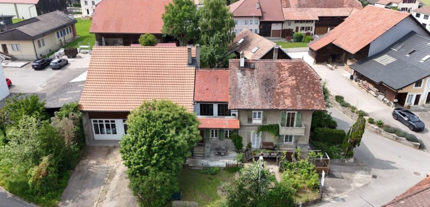 MAGNIFIQUE CORPS DE FERME COMPOSÉ DE 3 APPARTEMENTS ET DE 2 GRANGES
