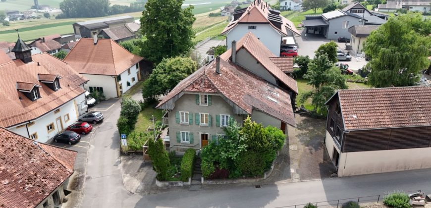 MAGNIFIQUE CORPS DE FERME COMPOSÉ DE 3 APPARTEMENTS ET DE 2 GRANGES