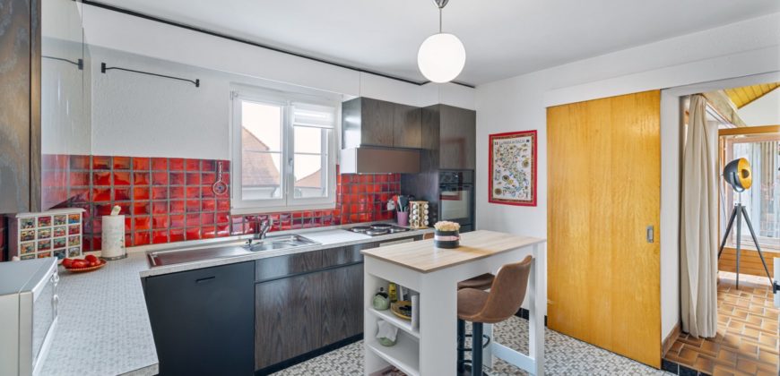 Corps de Ferme avec 3 appartements 2 granges et 3 garages fermés