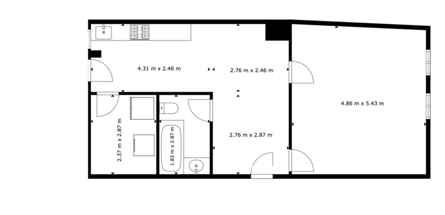 Corps de Ferme avec 3 appartements 2 granges et 3 garages fermés