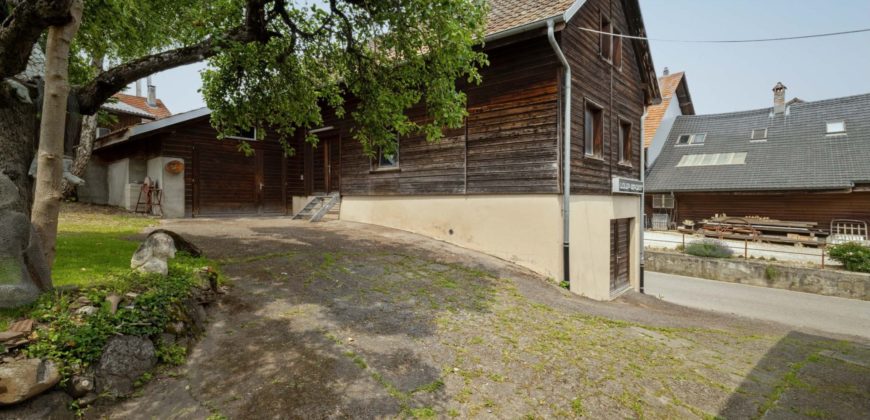 Corps de Ferme avec 3 appartements 2 granges et 3 garages fermés