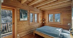 Un chalet d’exception en résidence secondaire, accessible aux acheteurs étrangers, à deux pas du centre du village d’Evolène.