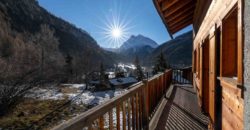 Un chalet d’exception en résidence secondaire, accessible aux acheteurs étrangers, à deux pas du centre du village d’Evolène.