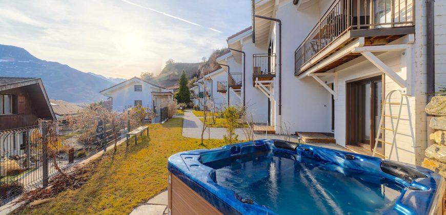 Charmante villa mitoyenne 3 pièces 1/2 de 110 m2 au coeur des vignes