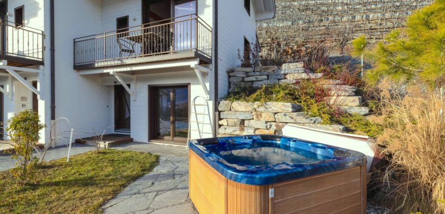 Charmante villa mitoyenne 3 pièces 1/2 de 110 m2 au coeur des vignes