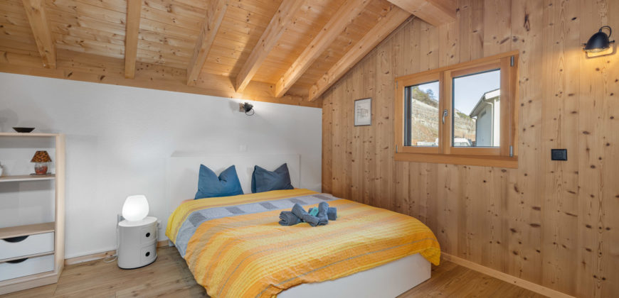 Charmante villa mitoyenne 3 pièces 1/2 de 110 m2 au coeur des vignes