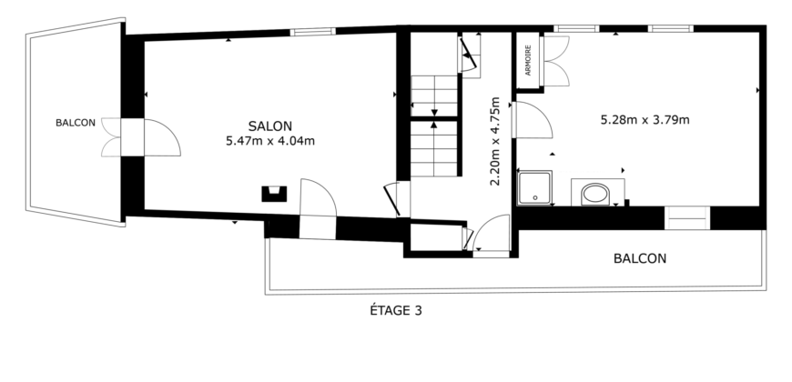 Charmante maison villageoise 5 pces 1/2 de 207 m2 nets avec son atelier au cœur du vieux village de Saxon