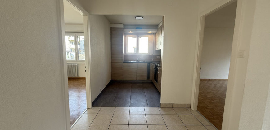 Charmant 3 pièces 1/2 entièrement rénové d’une surface de 83 m² bruts