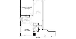 Charmant 3 pièces 1/2 entièrement rénové d’une surface de 83 m² bruts