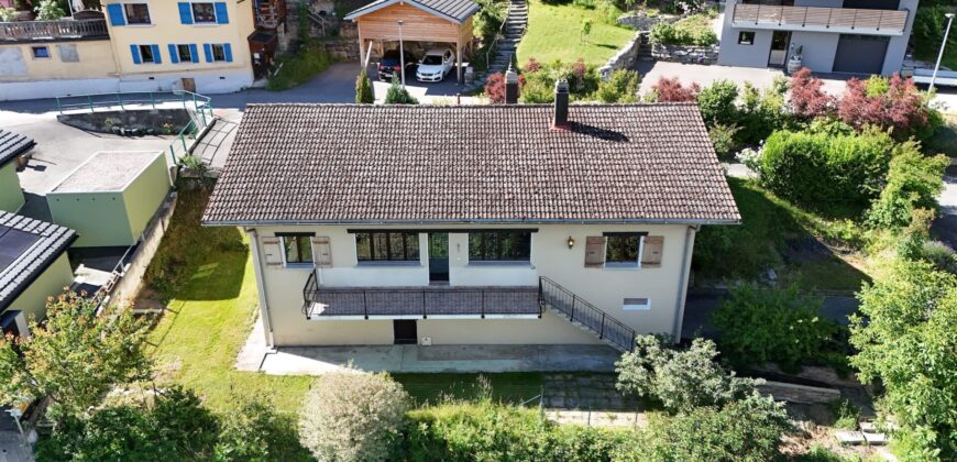 Maison individuelle 6 pièces 1/2 avec un atelier et une vue extraordinaire