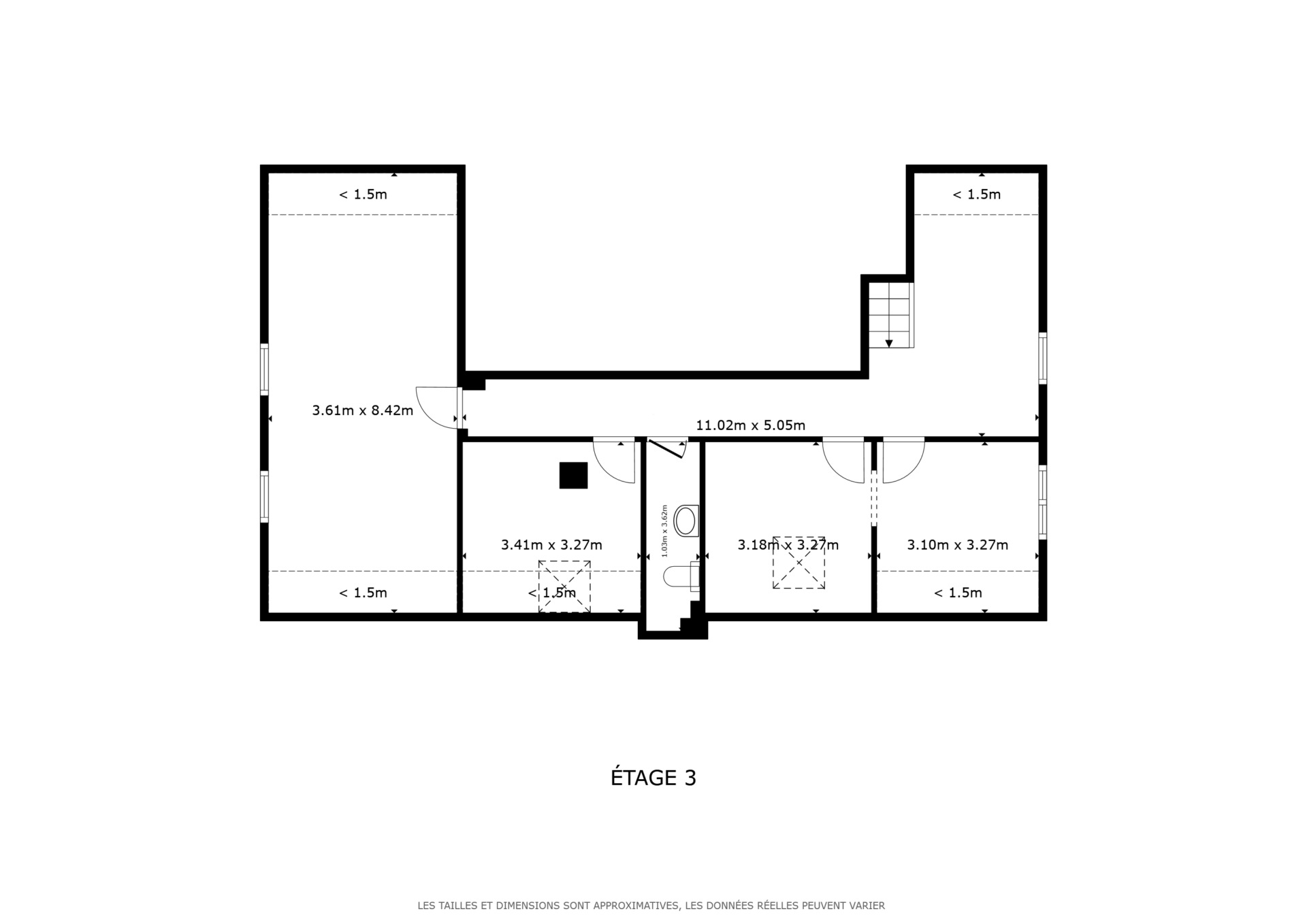 Maison individuelle 6 pièces 1/2 avec un atelier et une vue extraordinaire