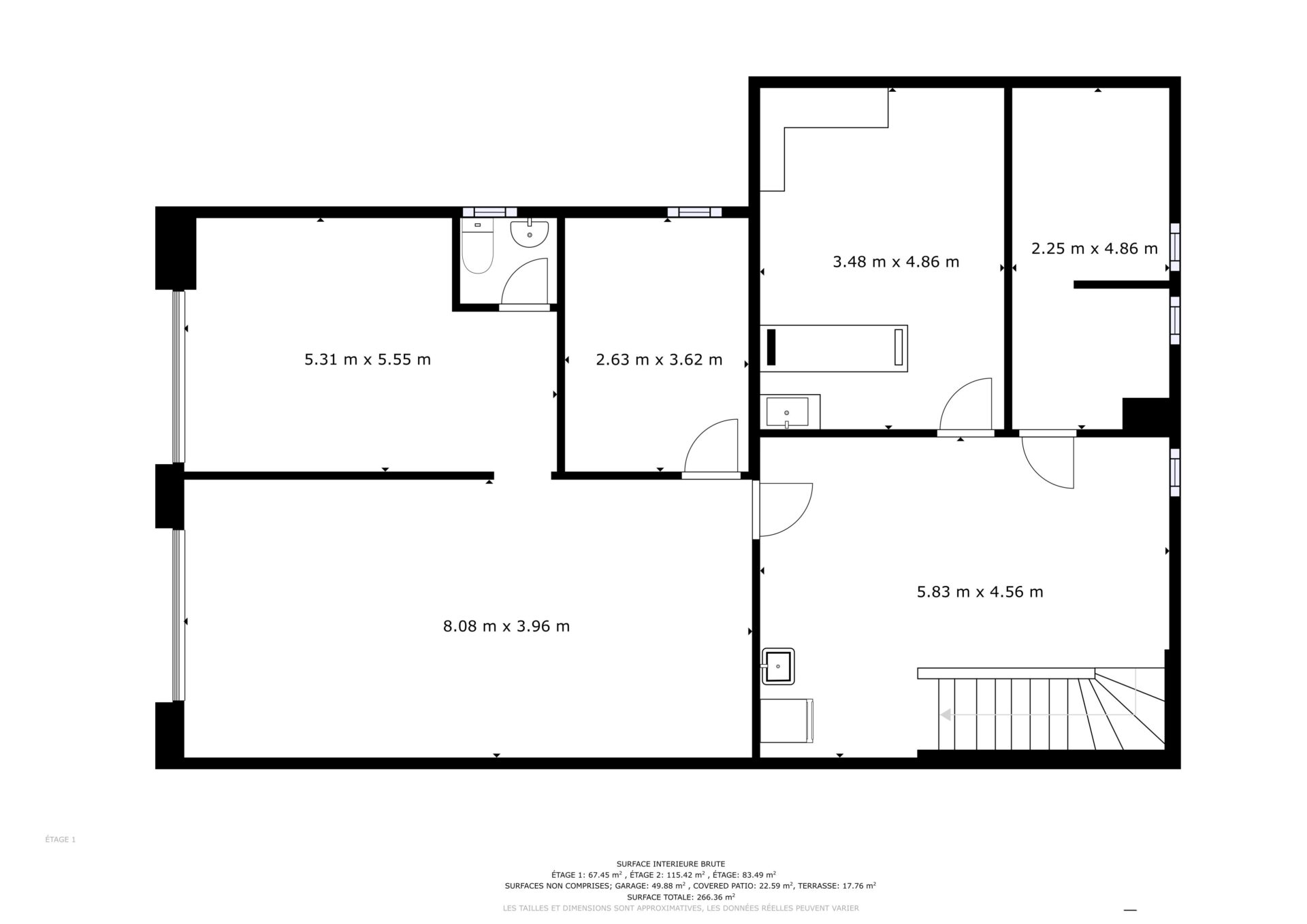 Splendide villa individuelle de 6 pièces ½ sur 3 niveaux