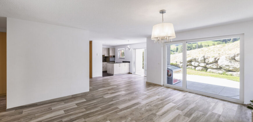 Spacieux 3 pièces 1/2 en rez-de-jardin de 107 m²