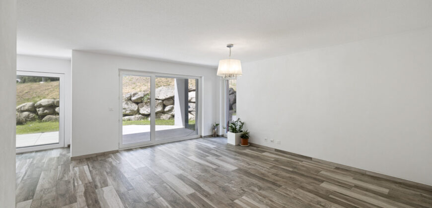 Spacieux 3 pièces 1/2 en rez-de-jardin de 107 m²