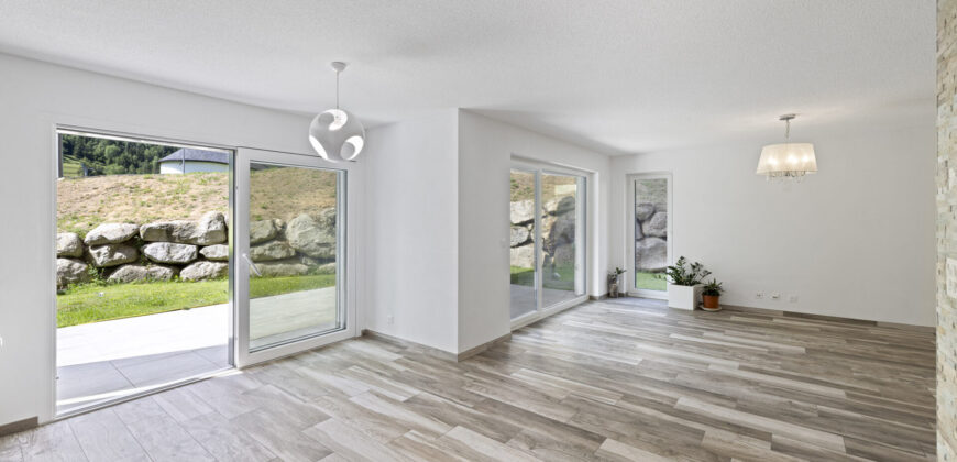 Spacieux 3 pièces 1/2 en rez-de-jardin de 107 m²