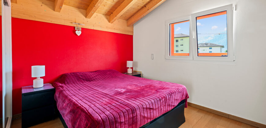 Charmante villa 4 pièces ½ de 130 m2 nets à Vétroz sur parcelle de 463 m2