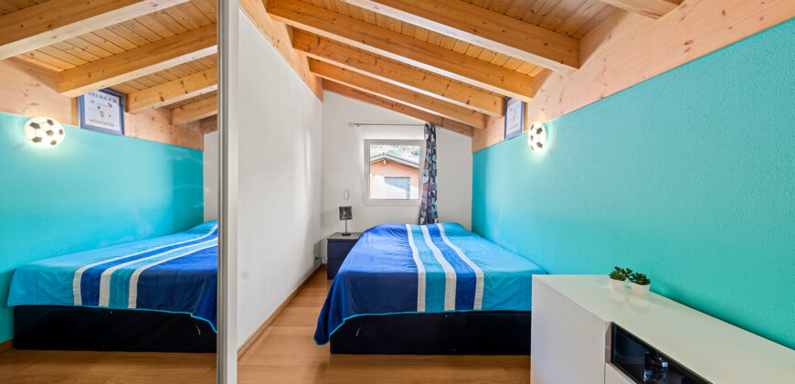 Charmante villa 4 pièces ½ de 130 m2 nets à Vétroz sur parcelle de 463 m2