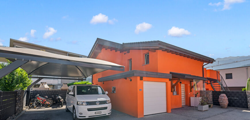 Charmante villa 4 pièces ½ de 130 m2 nets à Vétroz sur parcelle de 463 m2